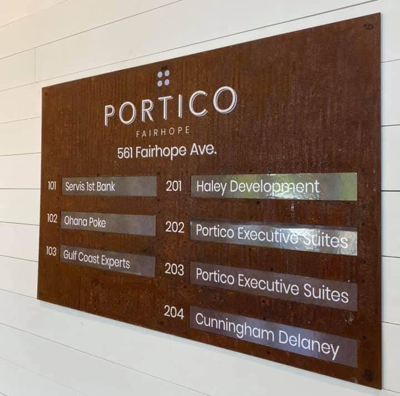 Directory sign Photo